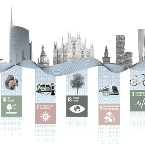 Life and water in the city. Featured project Canale Della Vita in Milan.
