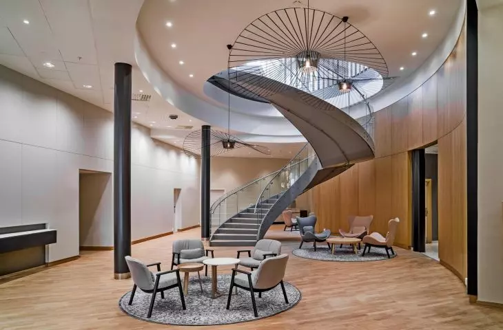 Poles designed the interior of a hotel in Oslo