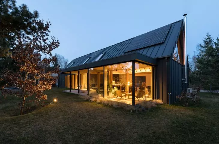For the love of mountains and nature. The house of the Milwicz Architects project