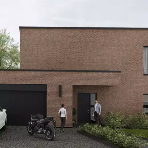 Projekt domu z cegły w Mikołowie