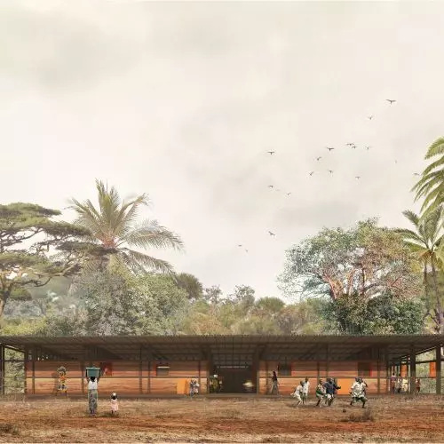 Children's Home in Senegal. A competitive proposal by students of the Warsaw University of Technology