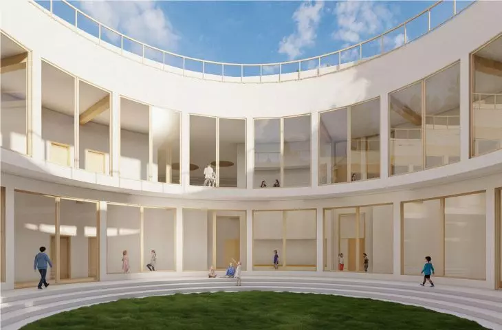 Underground Center. The award-winning project of the Youth Center of Canada