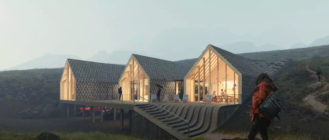 An idea for an Icelandic community house. Modular construction as simple as furniture from IKEA