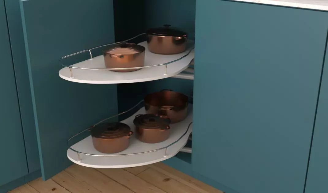 Korner for kitchen cabinet