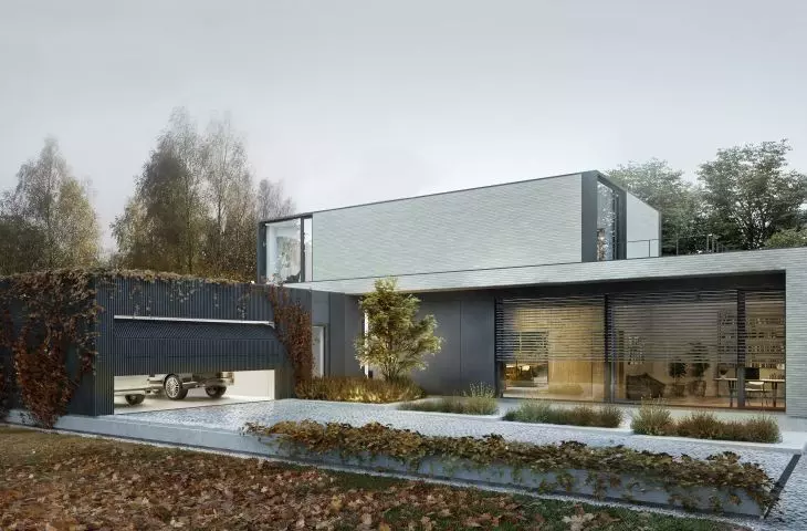 Projekt domu F