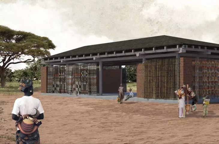 Women's Home in Africa - Polish proposal in Kaira Looro competition