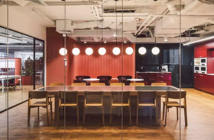 Here we work creatively! Colorful interiors of the Poznan office
