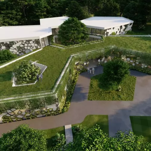 Zielone centrum arteterapii. Projekt Polaka z nagrodą publiczności