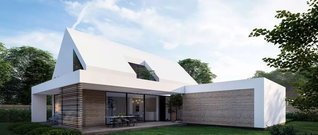 Design of a house in Stabłowice