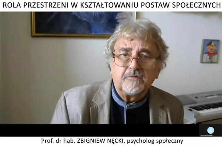 #City Video Talks. Prof. Zbigniew Nęcki on the impact of space on users