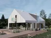 Projekt domu na Kaszubach