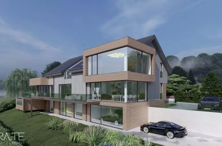 Projekt domu „Jezioro Rożnowskie”