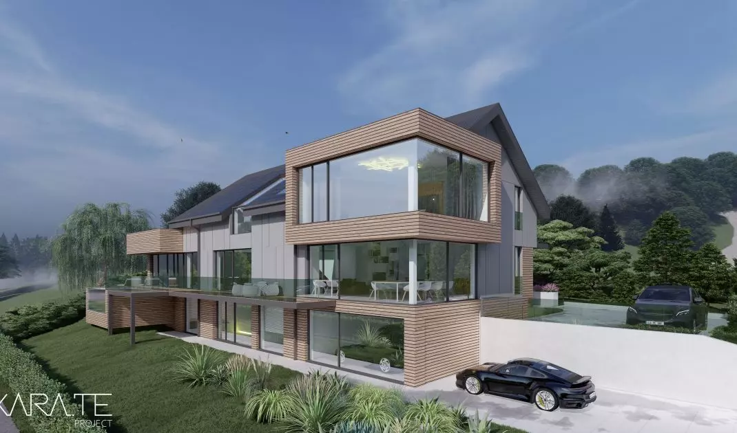 Projekt domu „Jezioro Rożnowskie”