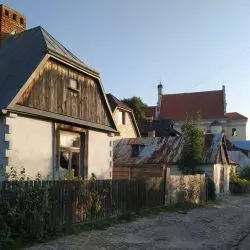 MYdomek, czyli dom z bali w Kazimierzu Dolnym