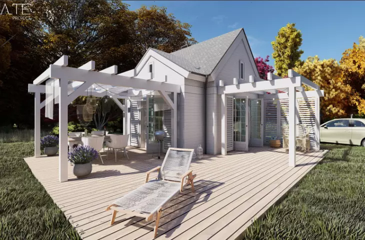 Projekt domu „Boho”