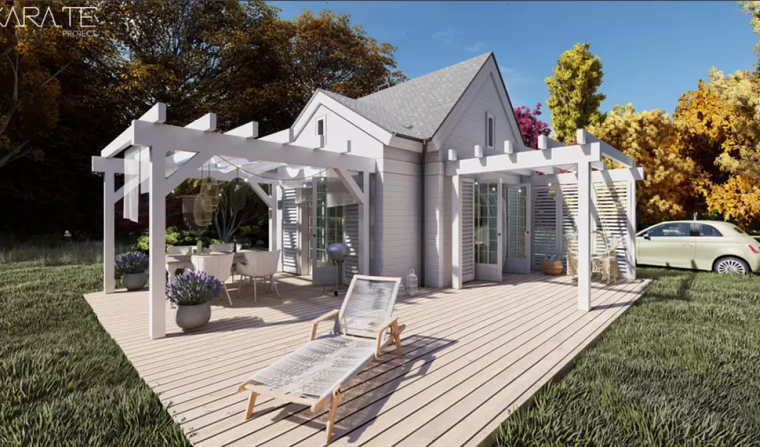 Projekt domu „Boho”