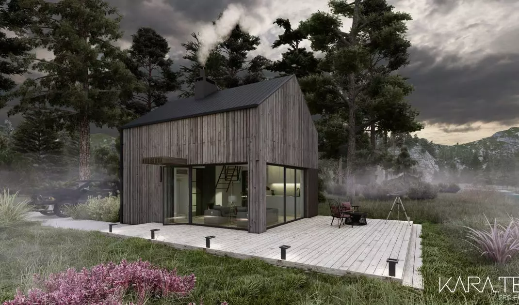Projekt domu „Lykke”
