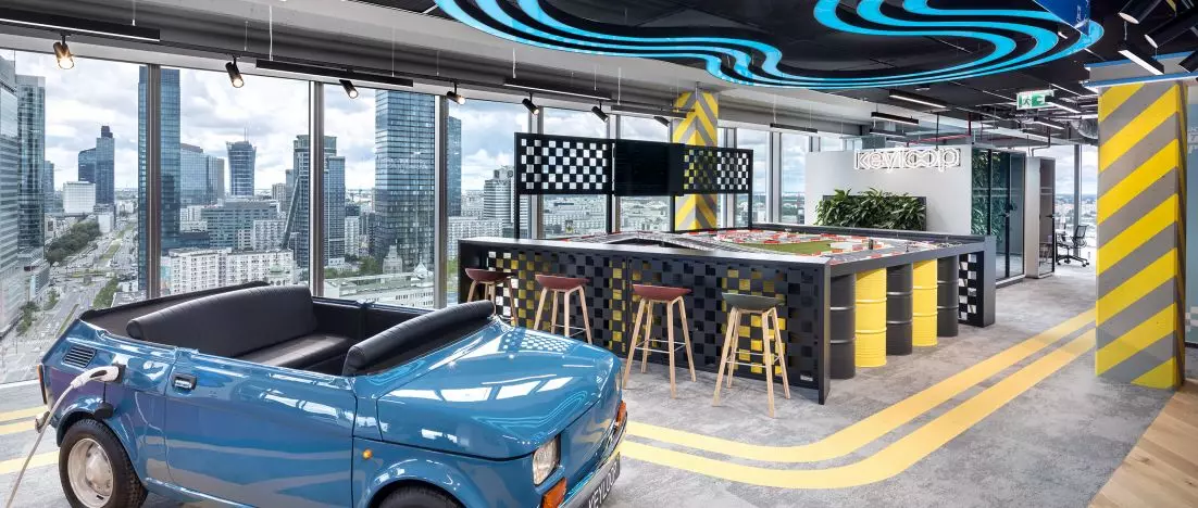 W tym biurze zakochasz się w polskiej motoryzacji – projekt Massive Design