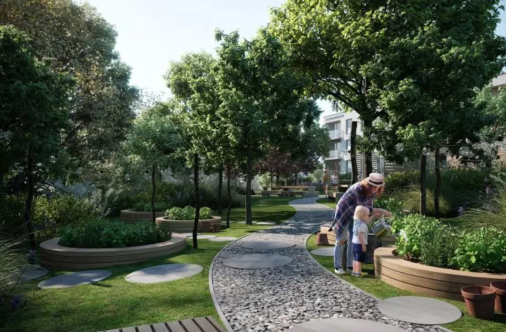 A park from a developer? Such things also happen.