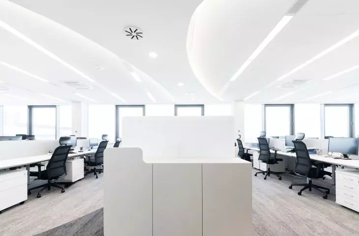 Snow-white ADAGIO ceilings - ecological and acoustic