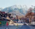 Zakopane, perspektywa ulicy Nowotarskiej