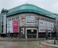 Kupiec Poznański shopping and office center, Poznan, view from the corner of Krysiewicza and Szymanski Streets