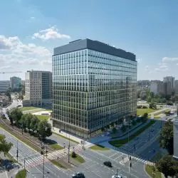 Biurowiec P180 (Skanska) w Warszawie — pierwsza inwestycja z wykorzystaniem betonu Vertua® CEMEX