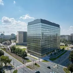Biurowiec P180 (Skanska) w Warszawie — pierwsza inwestycja z wykorzystaniem betonu Vertua® CEMEX