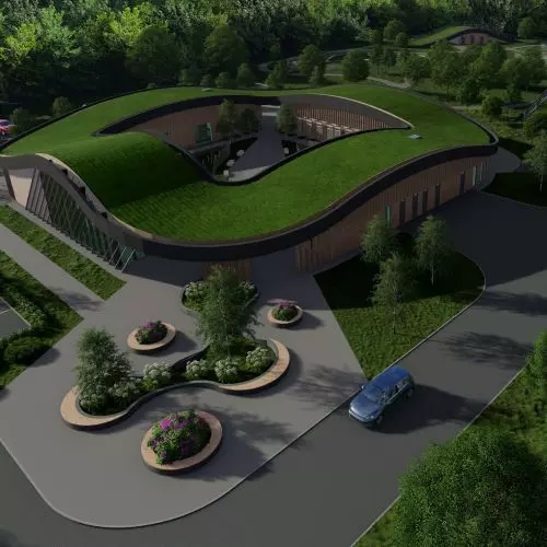 A student of Bydgoszcz University of Technology has designed a hotel for animals in Bory Tucholskie.