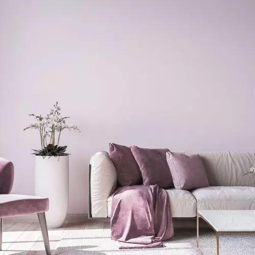 Purple vertigo - interiors in bold tones