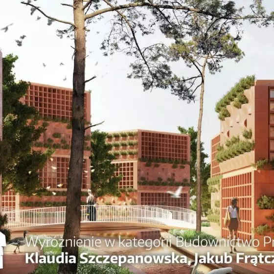 Wyróżnienie w kategorii Budownictwo przyszłości