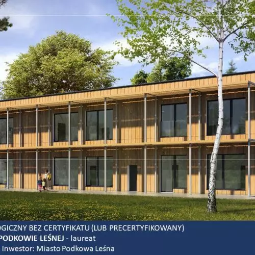 Nagroda w kategorii Najlepszy budynek ekologiczny bez certyfikatu (bądź precertyfikowany)