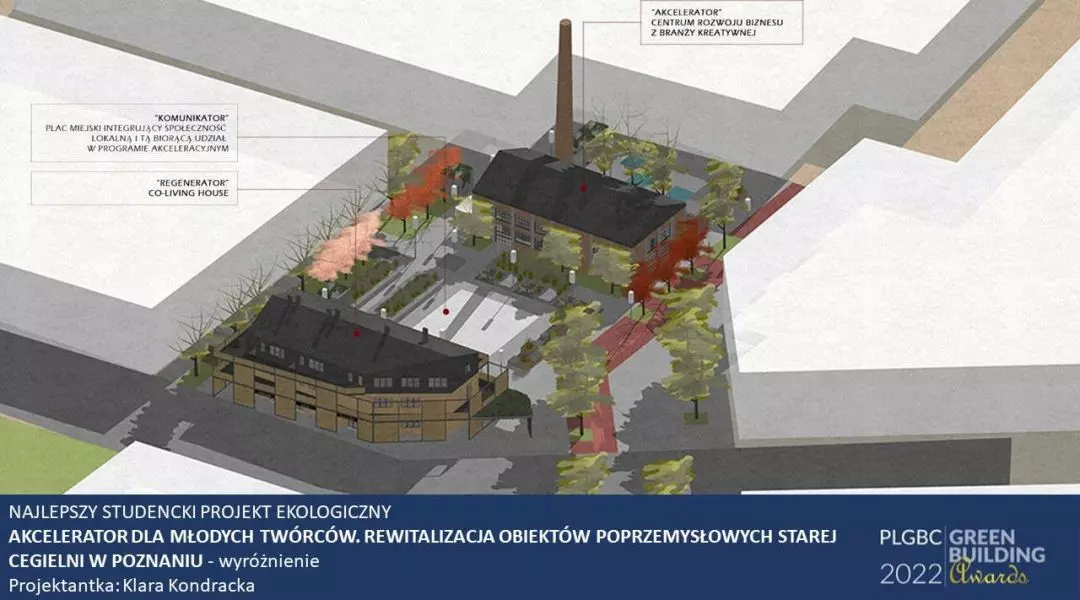Wyróżnienie w kategorii Najlepszy studencki projekt ekologiczny