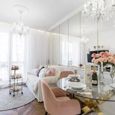 Mieszkanie w stylu glamour