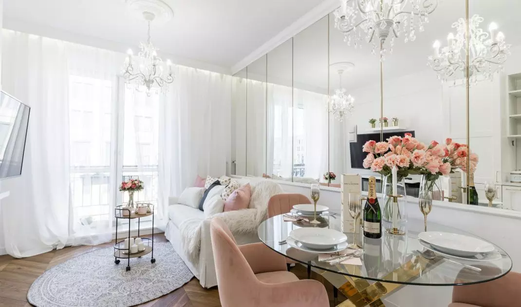 Mieszkanie w stylu glamour