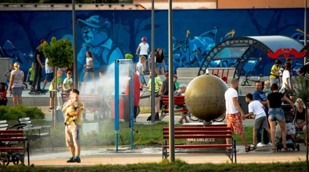 Park Nowe Oblicze w Starogardzie Gdańskim