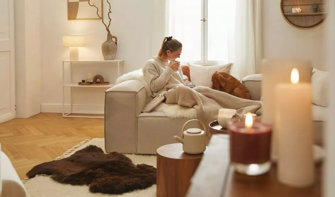 Interior for autumn