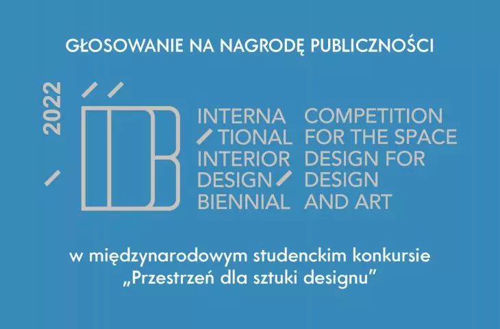 Głosowanie na Nagrodę Publiczności w konkursie studenckim VII Międzynarodowego Biennale Architektury Wnętrz