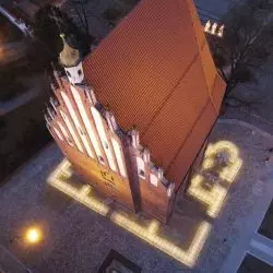 Nagroda im. Quadro za 2021 rok. Ekspozycja reliktów palatium Mieszka I na Ostrowie Tumskim w Poznaniu, proj. Pracownia Projektowa J.P. Woźny