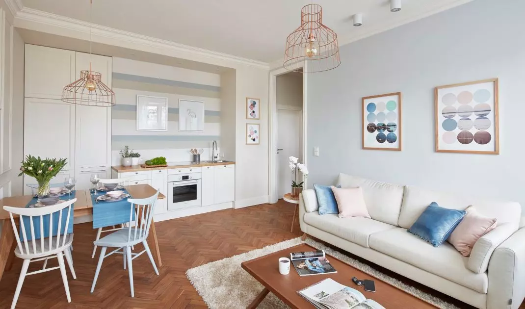 An apartment for a single woman