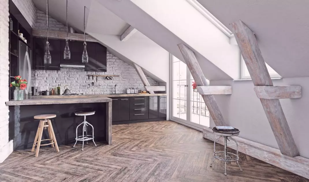 The attic is particularly vulnerable to fires