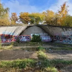dawny Stadion im. Szyca w Poznaniu, październik 2022 r.