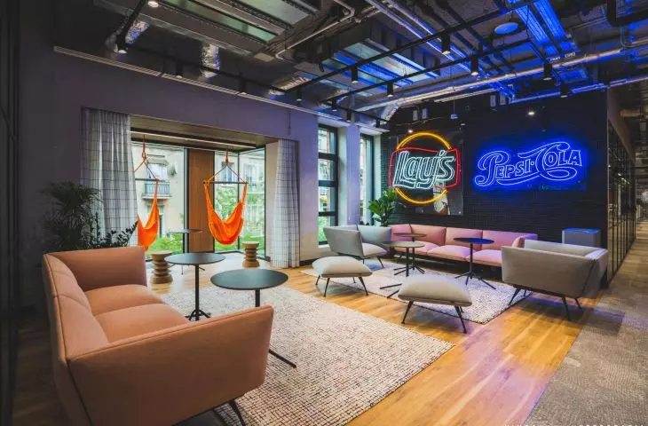 Mixed instead of open? PepsiCo's Warsaw office in modern form