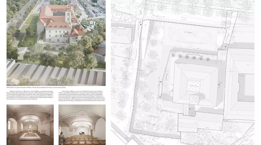 III Nagroda — Adaptacja zamku w Żarach na Międzynarodowe Centrum Kultury i Tradycji