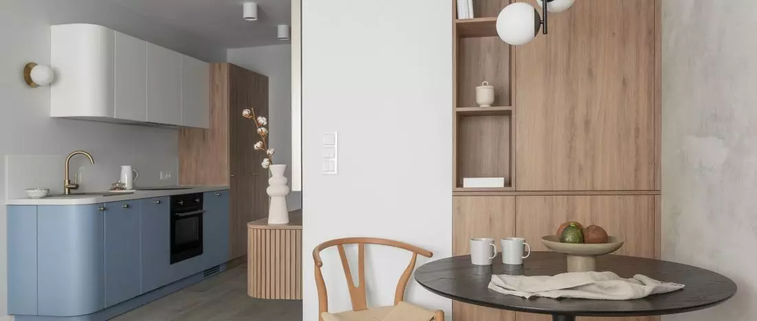 Climate apartment with a unique kitchen