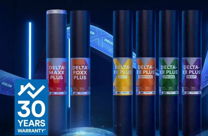 DÖRKEN's new roof standard. Improved DELTA membranes with a warranty of up to 30 years!