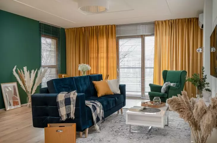 Color blocking, czyli wnętrze ukształtowane kolorami