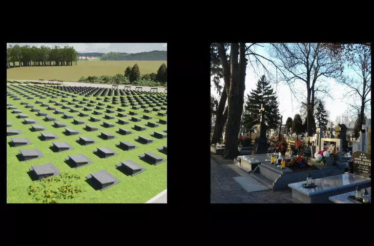 Silent commemoration and Polish pompa funebris. Will American tombstones become widespread?