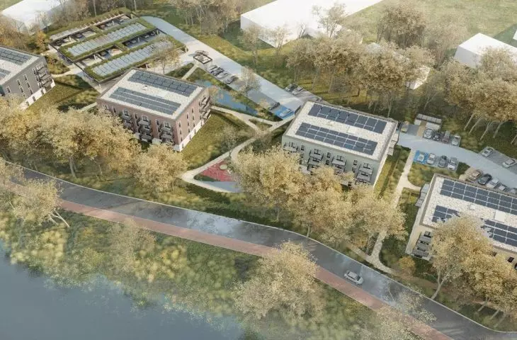 Dobry konkursowy projekt osiedla TBS w Kaliszu od todos.architekci