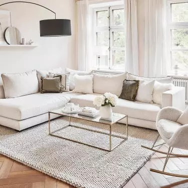 Wnętrze w stylu Hygge White